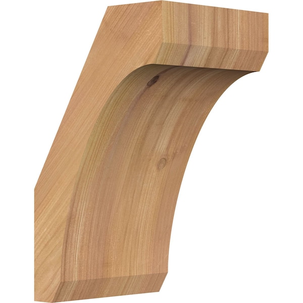 Ekena Millwork 5 1/2"W x 6"D x 10"H Legacy Smooth Knee Brace, Western Red Cedar BRC06X06X10LEC00SWR - main